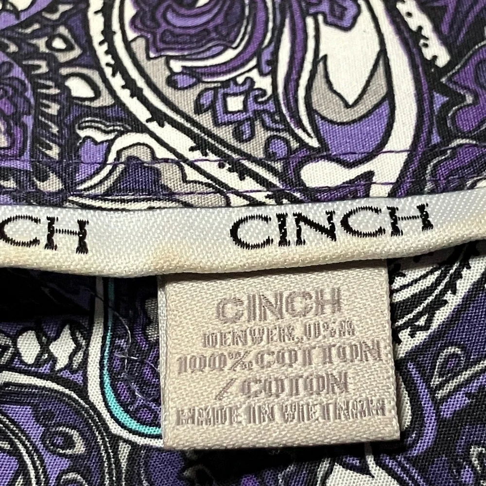 Cinch button down